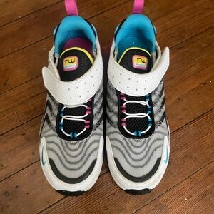 Kids' Black and White Sneakers